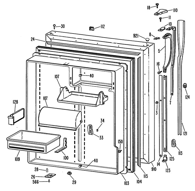 Diagram for CTXH25DLFLAD