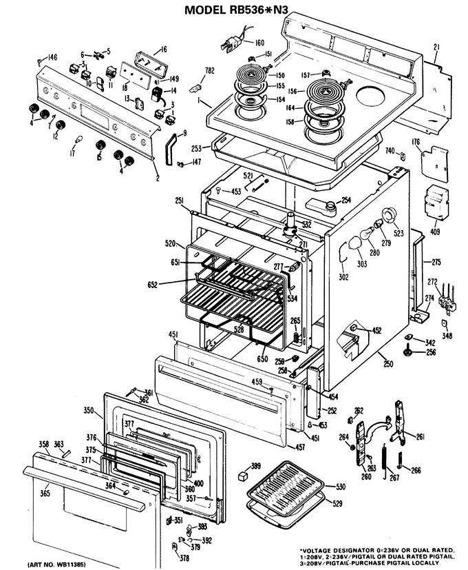 Diagram for RB536*N3