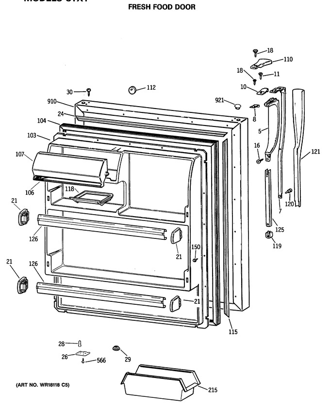 Diagram for CTX18GASARWW