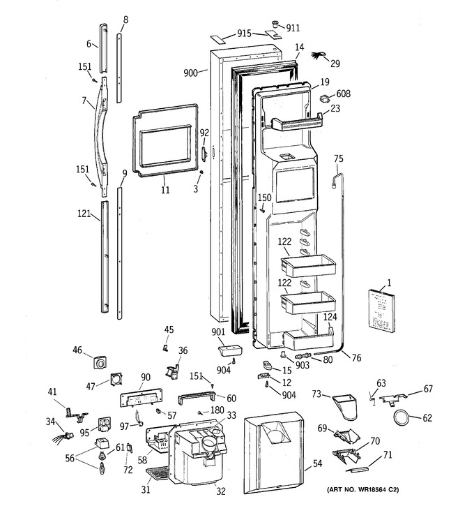 Diagram for TFX30PBBAWW