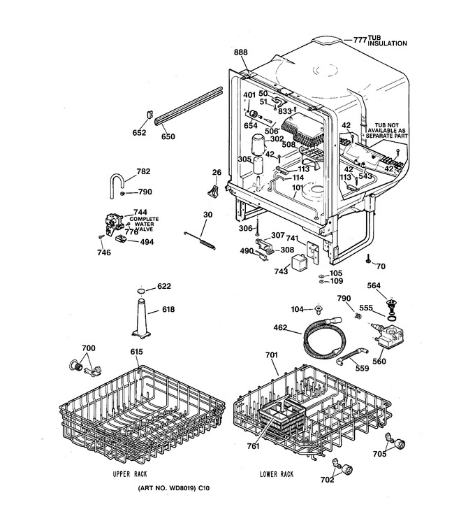 Diagram for GSD3810Z01AA