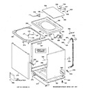 Diagram for 2 - Cabinet, Cover & Front Panel
