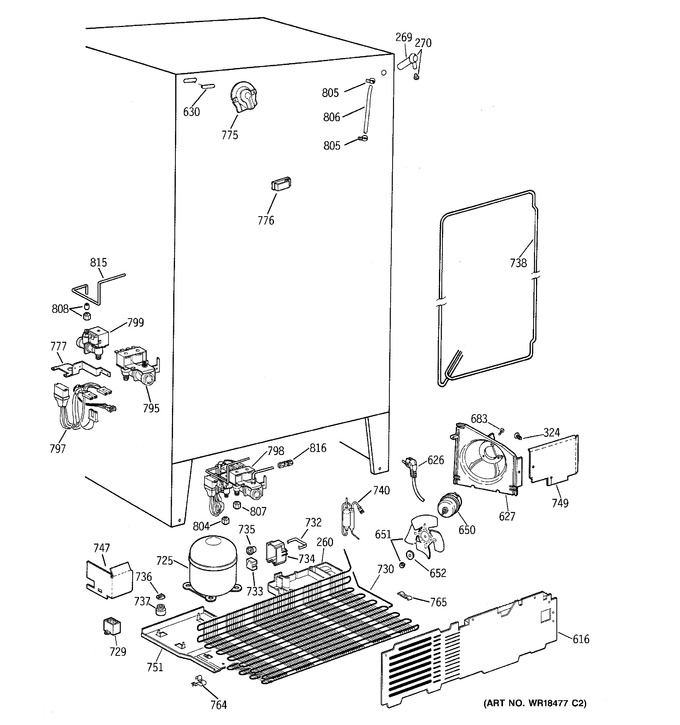 Diagram for TFX22PPBABB