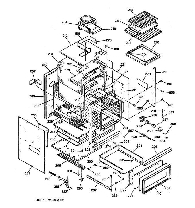 Diagram for JGRP17BEW2BB