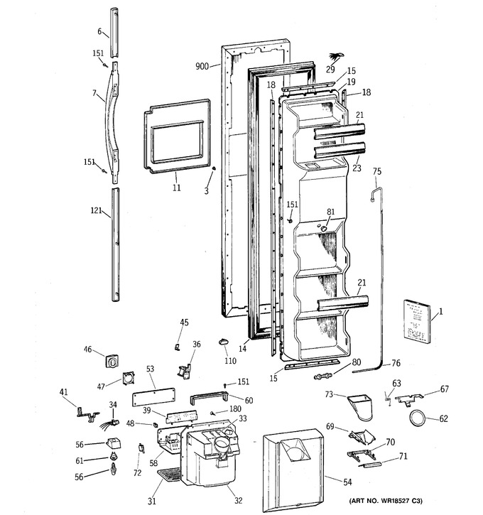 Diagram for TFX25ZPBAAA