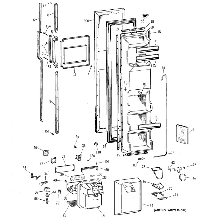 Diagram for TFX25VPAAAA