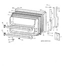 Diagram for 1 - Freezer Door