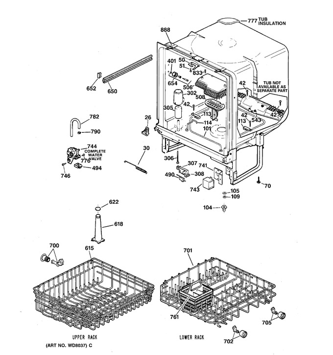 Diagram for HDA3220Z01BB