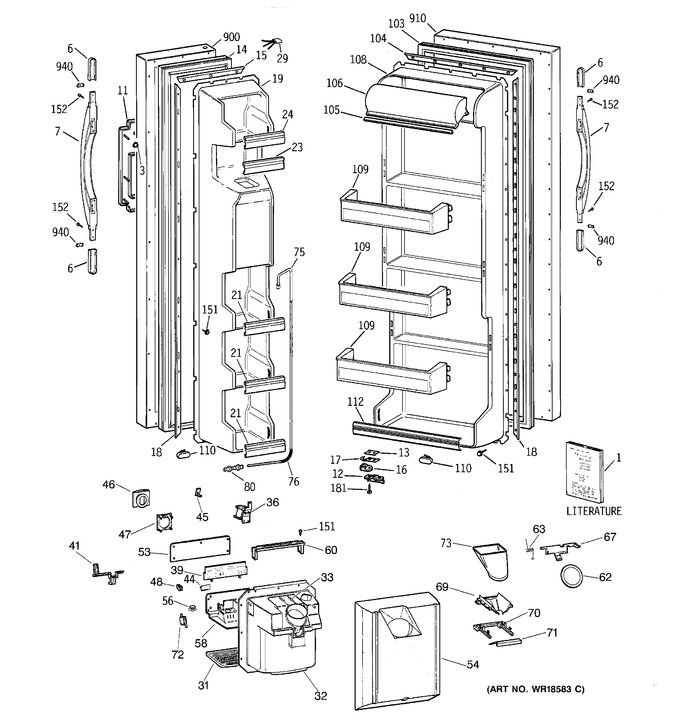 Diagram for CSX22GRBAWW