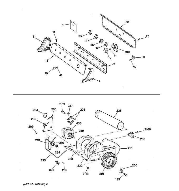 Diagram for DPSR473EW0WW