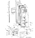 Diagram for 1 - Freezer Door