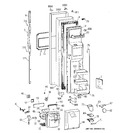 Diagram for 1 - Freezer Door