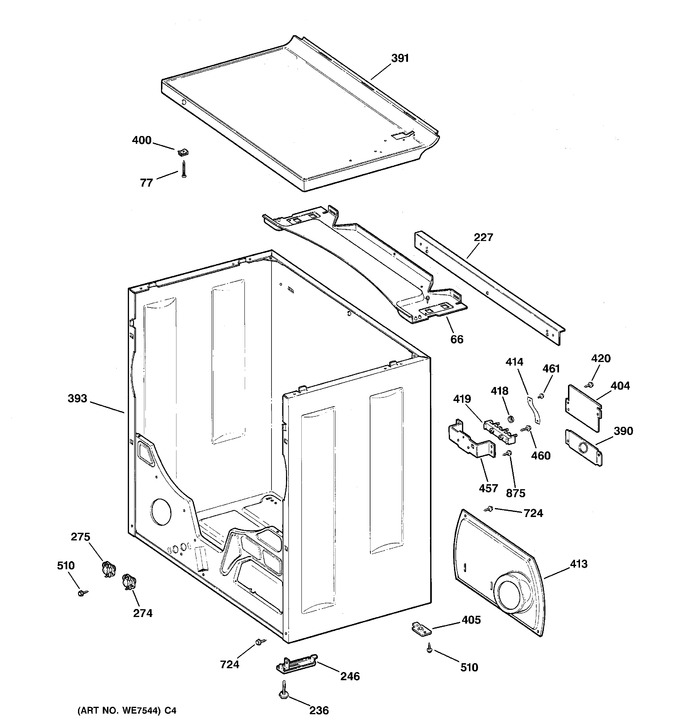 Diagram for BJLR473EV0WW