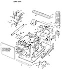 Diagram for 2 - Lower Oven