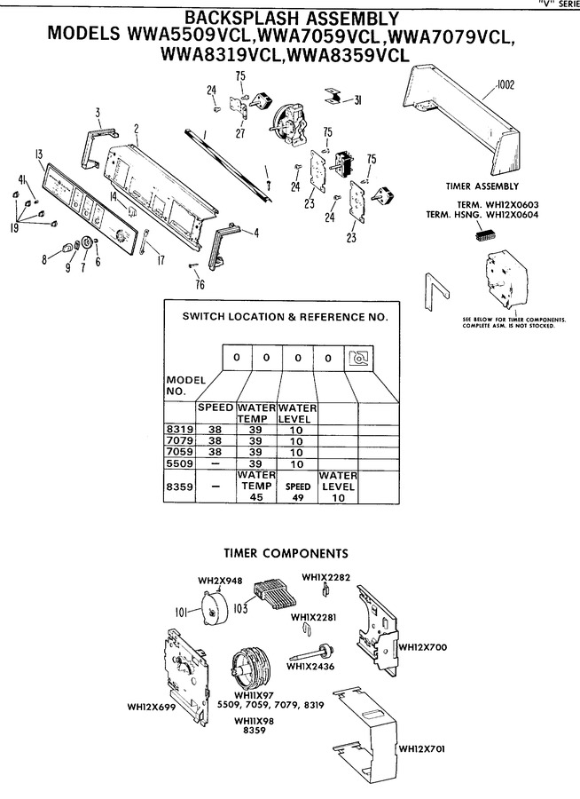 Diagram for WWA8359VCL