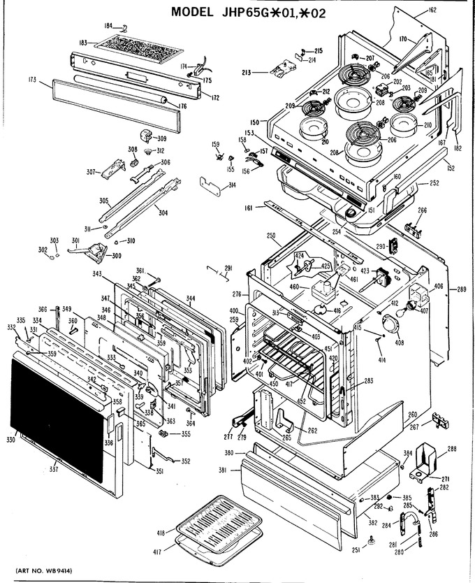 Diagram for JHP65G*01