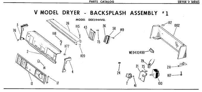 Diagram for DDE5944VEL