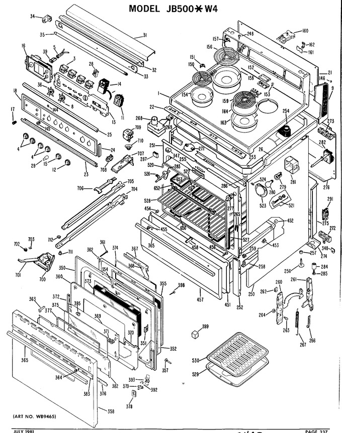 Diagram for JB500*W4