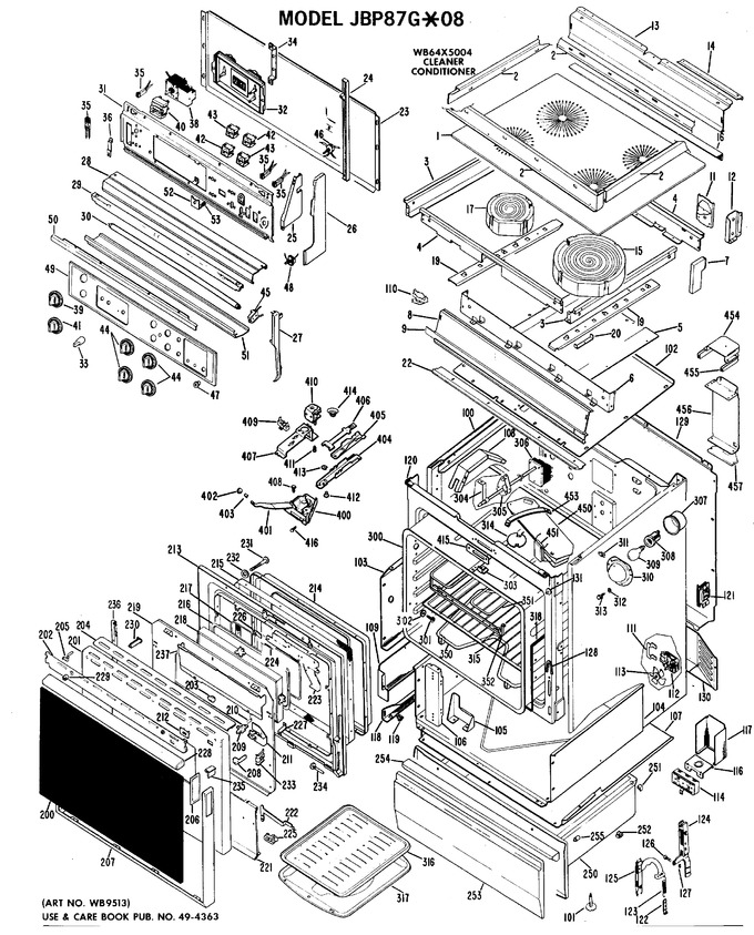 Diagram for JBP87G*08