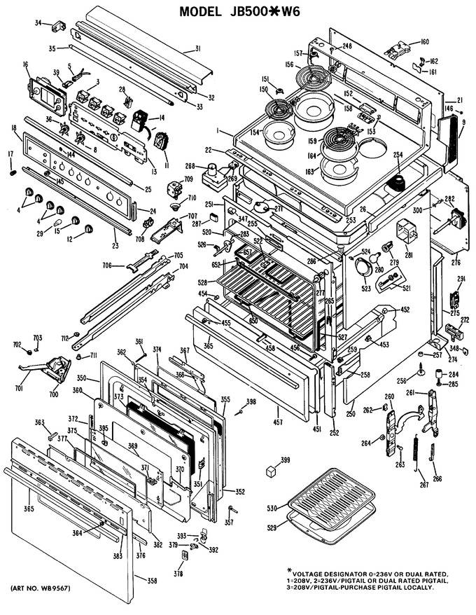 Diagram for JB500*W6