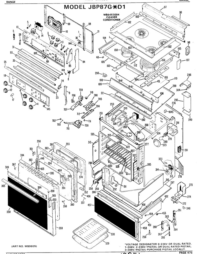 Diagram for JBP87G*D1