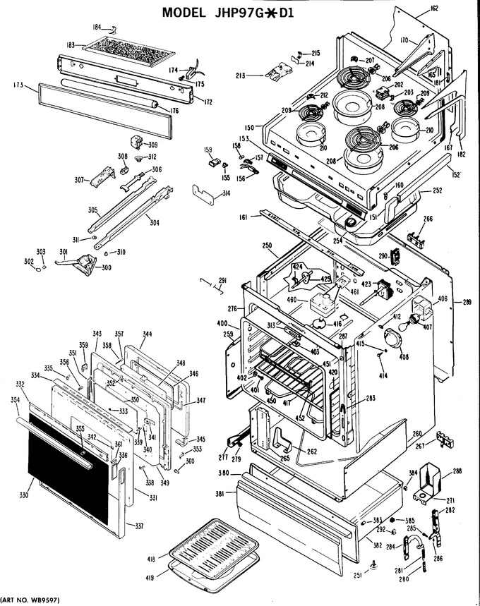 Diagram for JHP97G*D1
