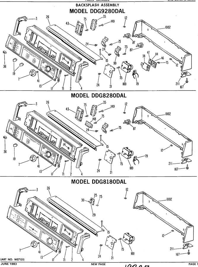 Diagram for DDG8280DAL