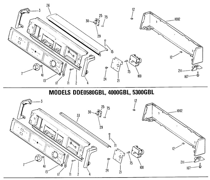 Diagram for DDE4000GBL
