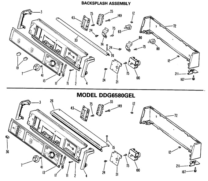 Diagram for DDG7980GHL