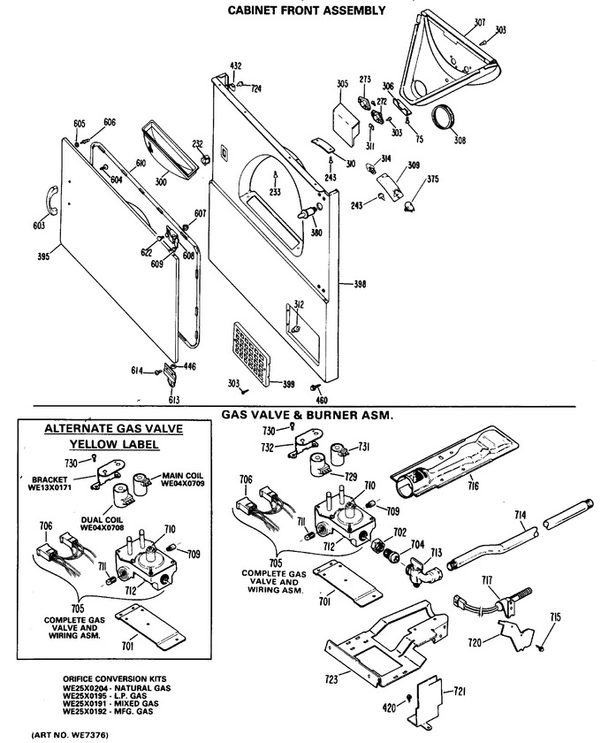 Diagram for DDG7980GHL