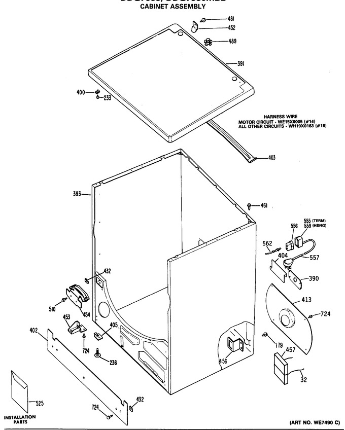 Diagram for DDG7686MBL