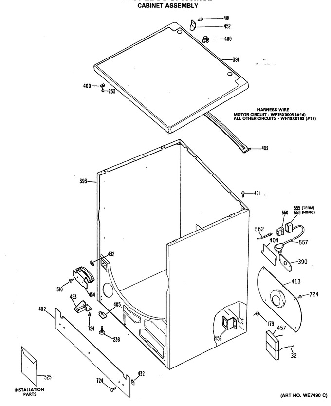 Diagram for DDG7180MCL
