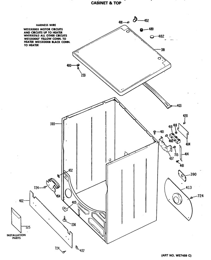 Diagram for DDE5808MCL