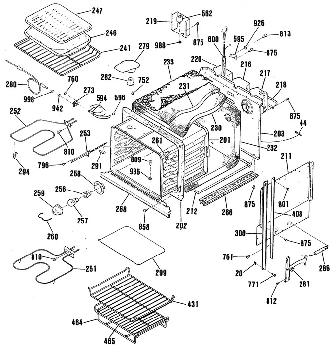 Diagram for ZEK736GP1BG