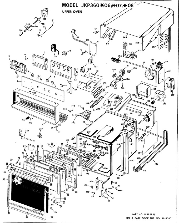 Diagram for JKP36G*07