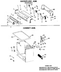 Diagram for 1 - Backsplash Asm.