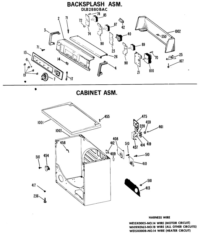 Diagram for DLB2880BAC