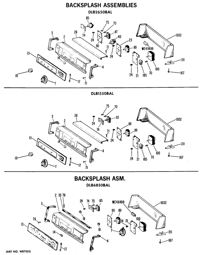 Diagram for DLB2650BAL