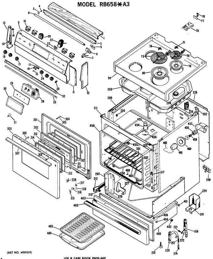 Diagram for RB658*A3