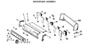 Diagram for 1 - Backsplash Assembly