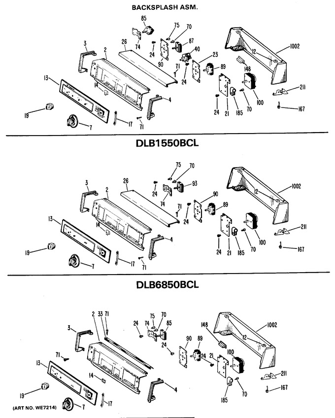 Diagram for DLB1550BCL