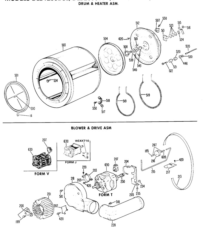 Diagram for DLB1550BDL
