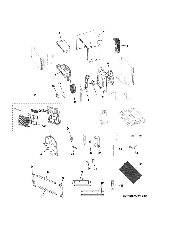 Diagram for HTWR12XCR