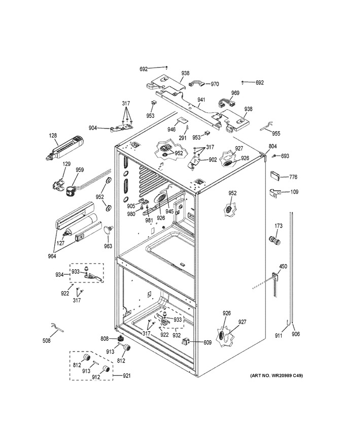 Diagram for GNE29GGKCWW
