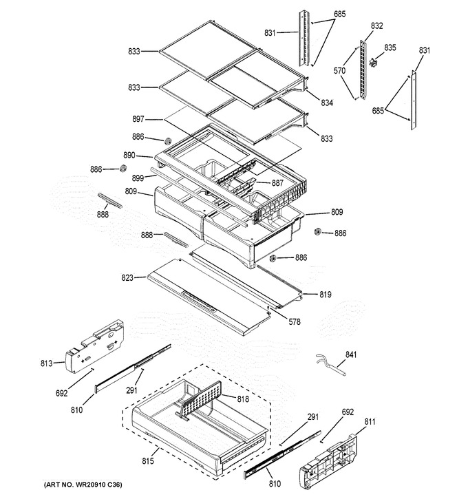 Diagram for PYE22KSKCSS