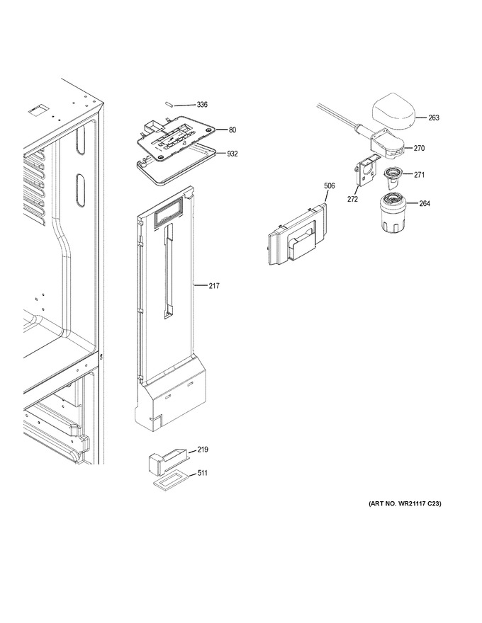 Diagram for GDE25ESKBRSS