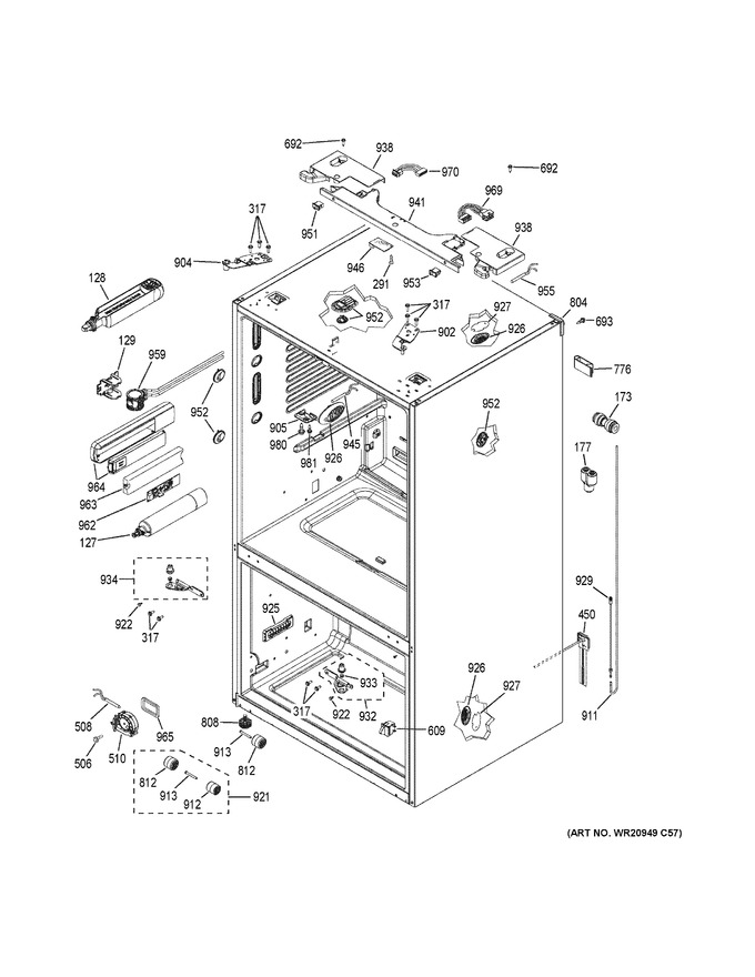 Diagram for GFE28GMKEES