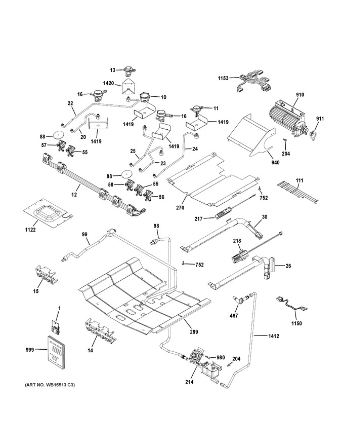 Diagram for JGS760DEL1BB
