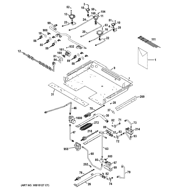 Diagram for JGB870DET3BB