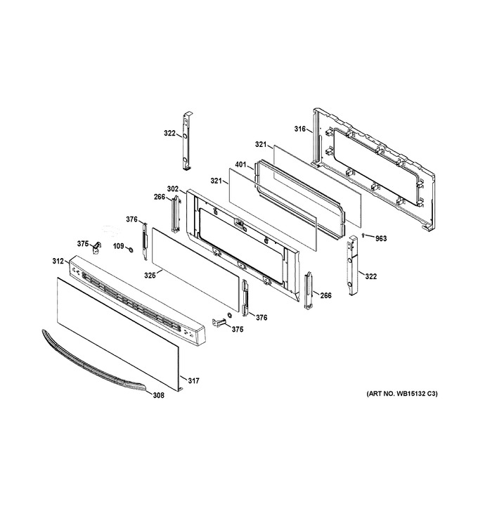Diagram for JGB870DET3WW